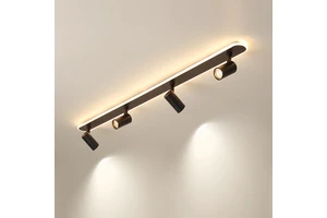 Led Spotlights Lighting Cob Strips Simple Modern Living Room Line Lights for Background Wall Corridor Dining Room