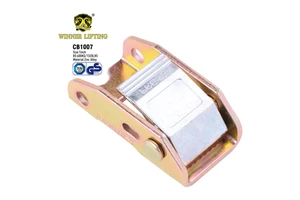 1'' Zinc Plated Cambuckle 1320LBS Cam Buckle for Tie Down Lashing Straps