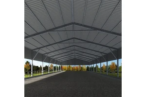 Professional Steel Horse Arena Shelter for Racing Training and Equestrian Clubs