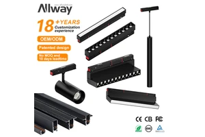 For Modern COB Track Magnetic Lamp Flicker-Free Aluminum Frame Ceiling Lighting 3 Years Warranty 48V LED Spotlight