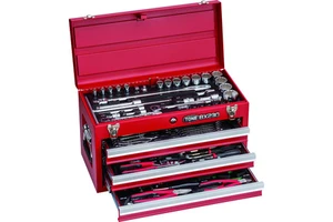 High Quality Durable Stainless Steel Multi Functional Car Repair Tool Box Set 86 Pcs TONE Hard Case Made in Japan