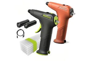 4V Rechargeable Cordless Hot Glue Gun With Fast Heating 12 Seconds, Auto Shut Off, Anti Drip Nozzle For DIY Crafts