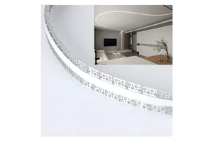 50*20mm Curved Light groove Bending Linear Light Arc Embedded LED Bendable Turning Aluminum groove Light