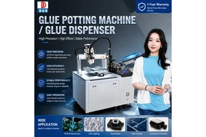 Electric AB Silicone Epoxy Resin Glue Potting Machine 3D Stickers Glue Dispensing Machine