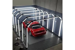 Super Bright High Lumen High CRI Aluminum Garage Lamp Auto LED Tunnel Car Detailing Garage Lighting Working Light