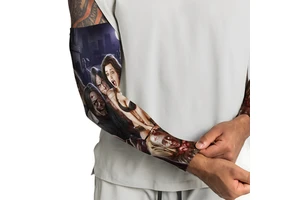 Wholesale Custom Dragon Pattern Print Men's Arm Sleeve Outdoor Sports Quick-Dry UV Protection for Cycling Sleeves for Arm
