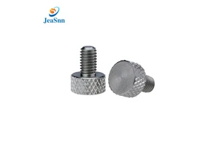 China Supplier Custom Stainless Steel Knurled Thumb Screw For Hand Knob