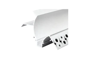 80*50mm LED Linear Light Embedded Casing Wall Cabinet Lamp Aluminum Alloy Groove Kit Light Strip 6000 Series