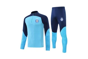 New Jersey Sets Sports Long Sleeve Football Uniforms Kits Men Soccer Training Jacket Soccer Tracksuit Soccer Camiseta