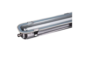 18W 36W 58W Waterproof Stainless Steel Base Toughened Glass Cover 2FT 4FT Led Tri Proof Light