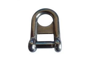 Hot Sale D-Shackle Anti-Finger Trapping Steel Piece Kayak Stainless Key Pin Style Shackles