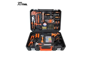 Professional Hand Home Use Basic Tool Kit Set Power Car Tool Box Electrician Tools Plastic CR-V OEM