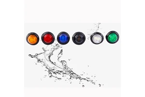 12V-24V 3 LED Truck Edge Light Signal Light Truck Bumper Indicator Light Safety Contour Edge Light Accessories