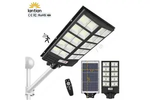 All-in-One Solar Street Light ABS Housing IP65 Waterproof 600W to 1200W for Roadway Garden Wholesale Price with 2 Years Warranty