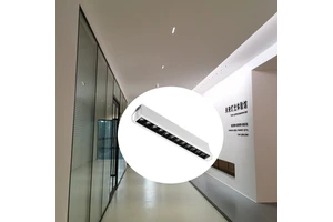 10W Aluminum Tunable CCT Led Accent Lighting Grille Linear Spot Light For Show Room
