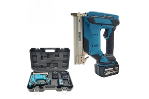 Industrial Portable Rechargeable Air Nail Gun Household Lithium Battery Straight Woodworking Electric Nail Gun