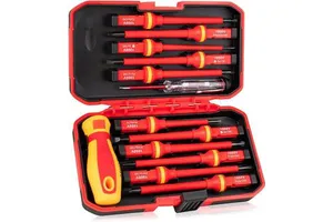 13 in 1 Insulated Screwdriver Set Household High Voltage Electrical Tools for Electricians Special Screwdriver Setian