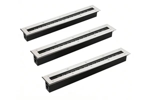 IP65 Waterproof Stainless Steel Linear Recessed LED Underground Light 5-36W Outdoor Park Step Patio Pathway Landscape Lighting