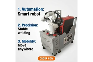 MIG Welding Robot 6 Axis Collaborative Industrial Robotic Arm Motor Carbon Steel Stainless Steel Welding Factory Production Line