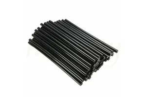 High Viscosity Black Hot Melt Glue Sticks 270*11mm Craft Heating Glue Gun Tool Adhesive for Various Purposes