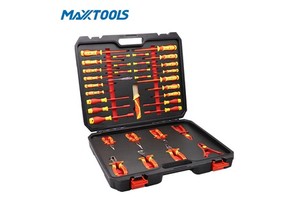 Professional 35PCS VDE 1000V Insulated Tool Set Electrician Repair Kit CR-V Hand Tools IEC 60900 OEM ODM