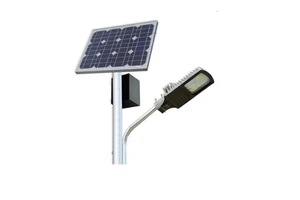 High Quality 50W-100W All in One LED Solar Street Light for Outdoor IP65 Rating Battery Power Supply for Road Lighting