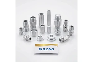 Factory Direct 304/316 Stainless Steel Double External Threaded Fittings Universal Pipe Connectors For Fluid Transfer