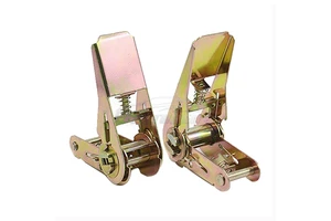 High Quality 1inch/25mm 700kg/800kg/1000kg Multi-Color Customizable Colors Alloy Steel Ratchet Buckles Breaking Strength for