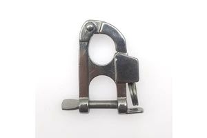 Stainless Steel Quick Release Fixed Snap Shackle for Marine and Industrial Rigging Aplications