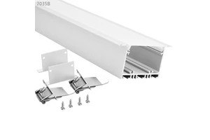 1000*70*35 Top Quality Led Aluminium Recessed groove Profile Light Led Rigid bar Chandelier Lighting