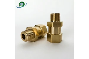 Leak-proof 3/8 "copper Rotary Adapter -Robust Male to Female Connector Accessory for Cleaning Sewer