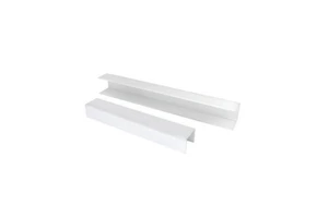 Shape Grooved Acrylic Diffuser for Marine Light Milky/Transparent Shade 8W 310*50*38mm