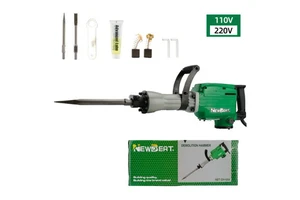 NEWBEAT Electric Pickaxe / High-Power Heavy Duty NBT-DH-65A 1240W Plug-in Electric Pickaxe