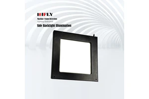 Flat Dome Shoadowless 100*100 mm LED Lights for Arch Surface Can Bottom Inspection