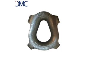 JMC Brand Large Cast Steel Synthetic Rope Thimbles Galvanized Standard Wire Thimble Rigging Model JMC-TH011 Inch Thimble