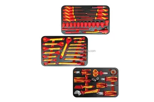 49pcs trolley box insulated tool set VDE insulated pliers wrench 1000V