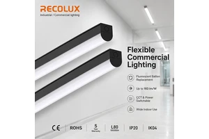 RECOLUX EM3H Emergency LED Luminaire DALI Dimming Light for Hospital Corridor and Public Spaces