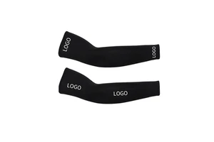 Unisex Adults Summer Cycling Arm Sleeves Cheap Wholesale Stylish Ice Silk Cooling Outdoor Sports Sets with Custom Logo Printed