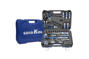 169 Pcs Multifunctional CRV Plastic Toolbox Easy-Carry Home Use General Household Hand Tool Set Multifunctional Kit