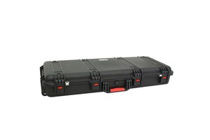 Wholesale IP67 Waterproof PP Hard Plastic Shockproof Toolbox Gun Case With Wheels Custom Color Logo Foam