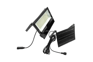 100W-300W Solar LED Floodlight Detachable Panel IP66 Fold Street Lamp Integrate Radar Human Body Sensing LED Wall Garden Light