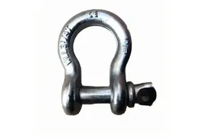US Type Galvanized Anchor Shackles for Mining and Heavy Industry