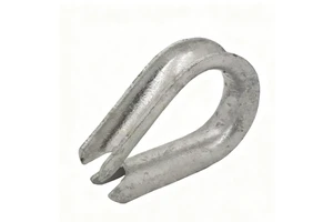 Hot Dip Galvanized Preformed Guy Grip Cable Thimble for Stay Rods