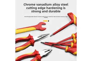EXPLOIT 1000V VDE Certified Insulated Electric Combination Set Voltage-Resistant Pliers Screwdriver Socket Wrench OEM 1 Year