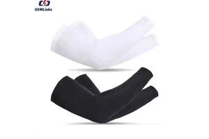Custom Unisex Summer Outdoor Sports XL Arm Sleeves Cycling Basketball UV Running Golf Volleyball Compression Arm Sleeve