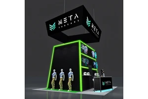 Custom Made TANFU TF19072505 Aluminum & Fabric Lighting Box Booth Exhibition Backlit Display Easy Install for Events Showrooms