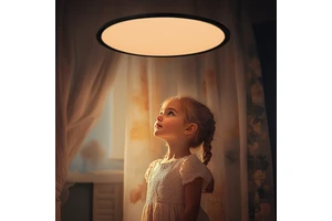Lendian Surface Mounted Slim Round Lampara Led Panel Light 24W 30W 40W 48W 72W 96W Pendant Home Office Light