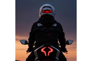 Universal Full Color DIY Eyes APP Controls Multi Scene LED Devil Eyes Lights for Bicycles and Motorcycles Warming Funny Lamps