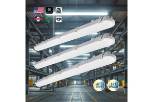 IP66 Waterproof Dustproof Anti-Corrosion Vapor Tight Weatherproof Light Triproof Led Batten Light Led Flat Tri-Proof Light
