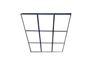 High Quality LED Waterproof IP55 Car Detailing Garage Lights Square Car Wash Bay Lighting Automotive Workshop 12-Grid